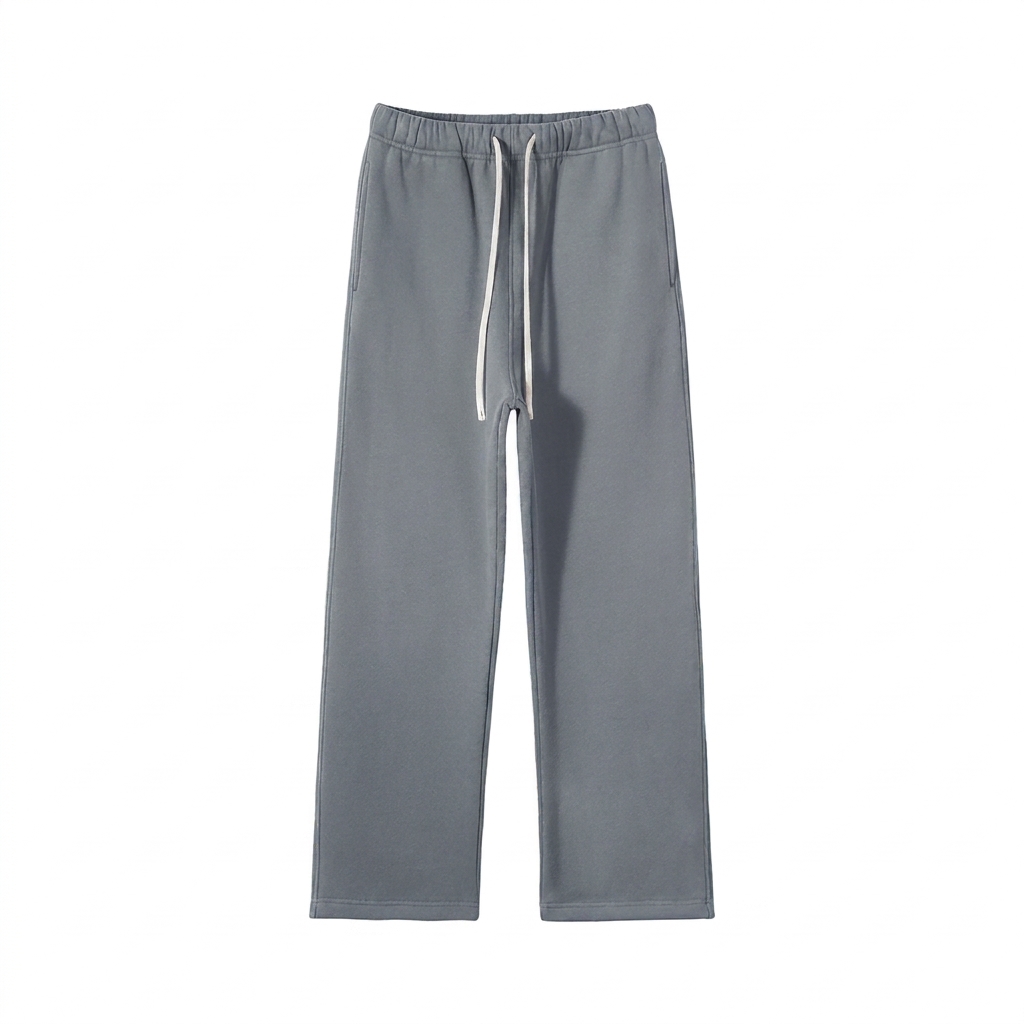 Custom Unisex Fleece Straight Leg Pants — Pants