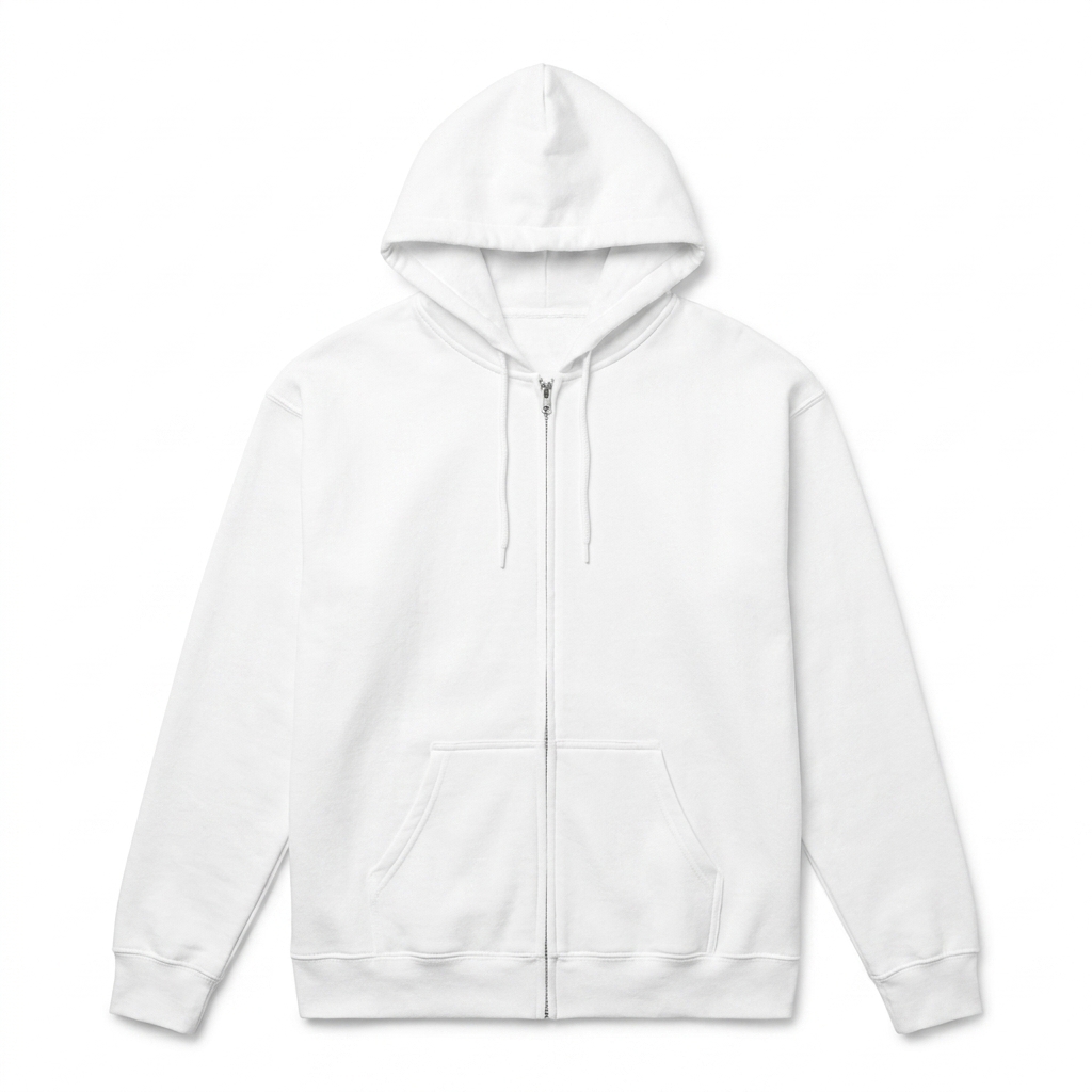 Custom Unisex Fleece Zip Hoodie — Hoodies