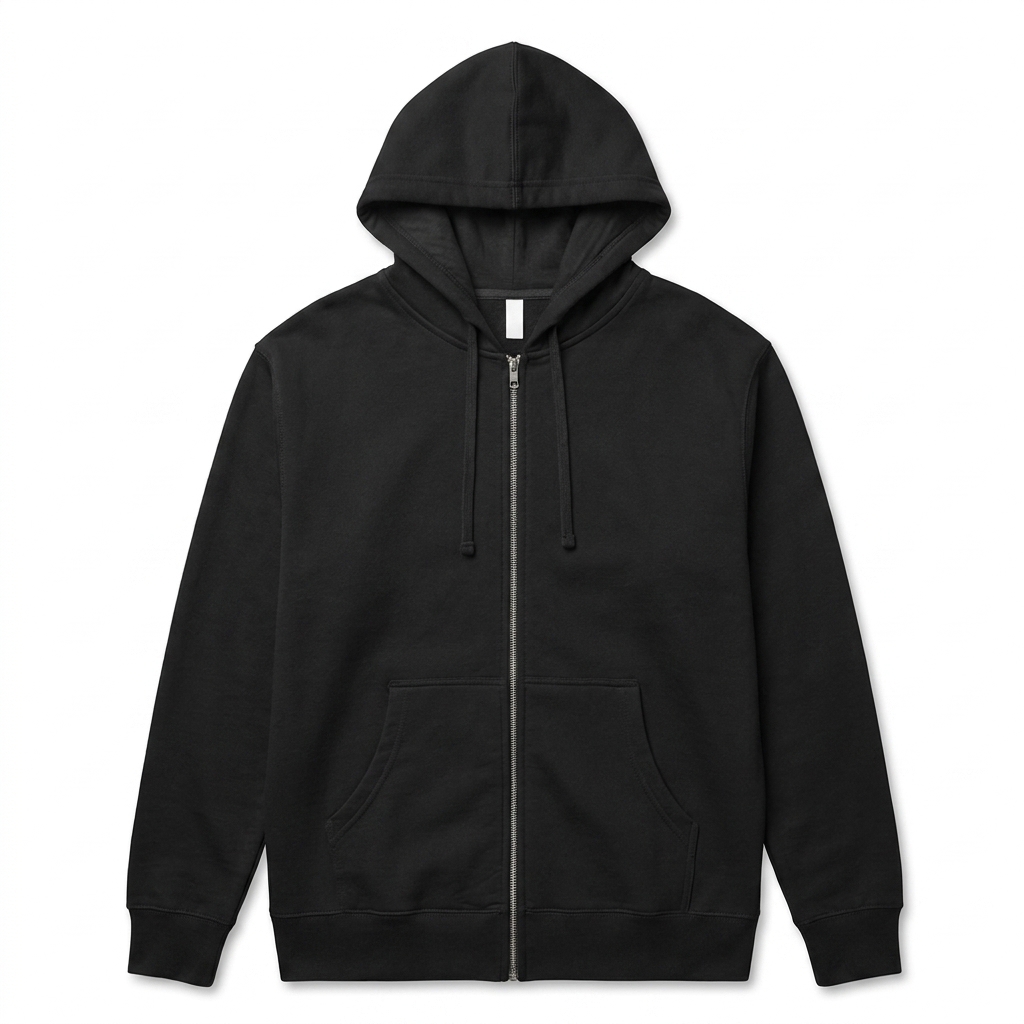 Custom Unisex Fleece Zip-Up Hoodie — Hoodies