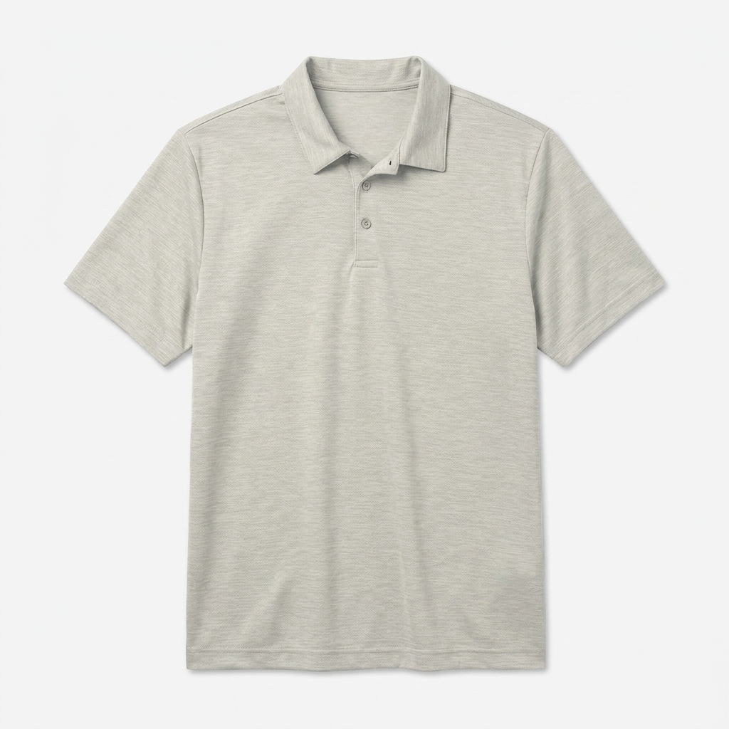 Custom Unisex Space-Dyed Polo Shirt — Polos