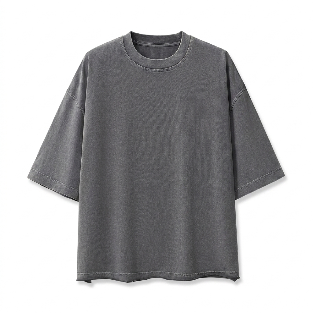 Custom Unisex Vintage Wash Boxy T-Shirt — T-Shirts