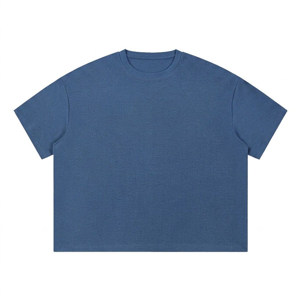 Custom Unisex Waffle Boxy T-Shirt — T-Shirts