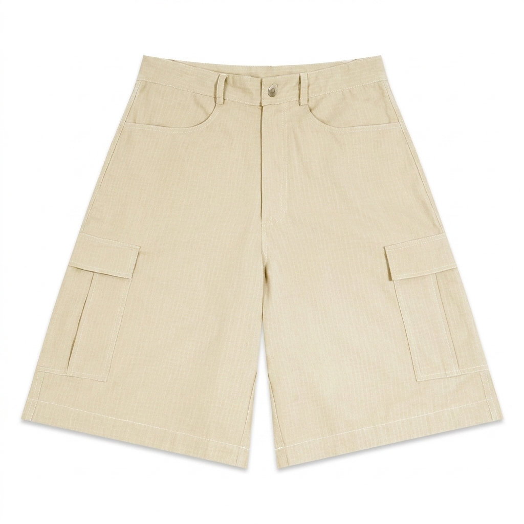 Custom Unisex Woven Cargo Shorts — Shorts