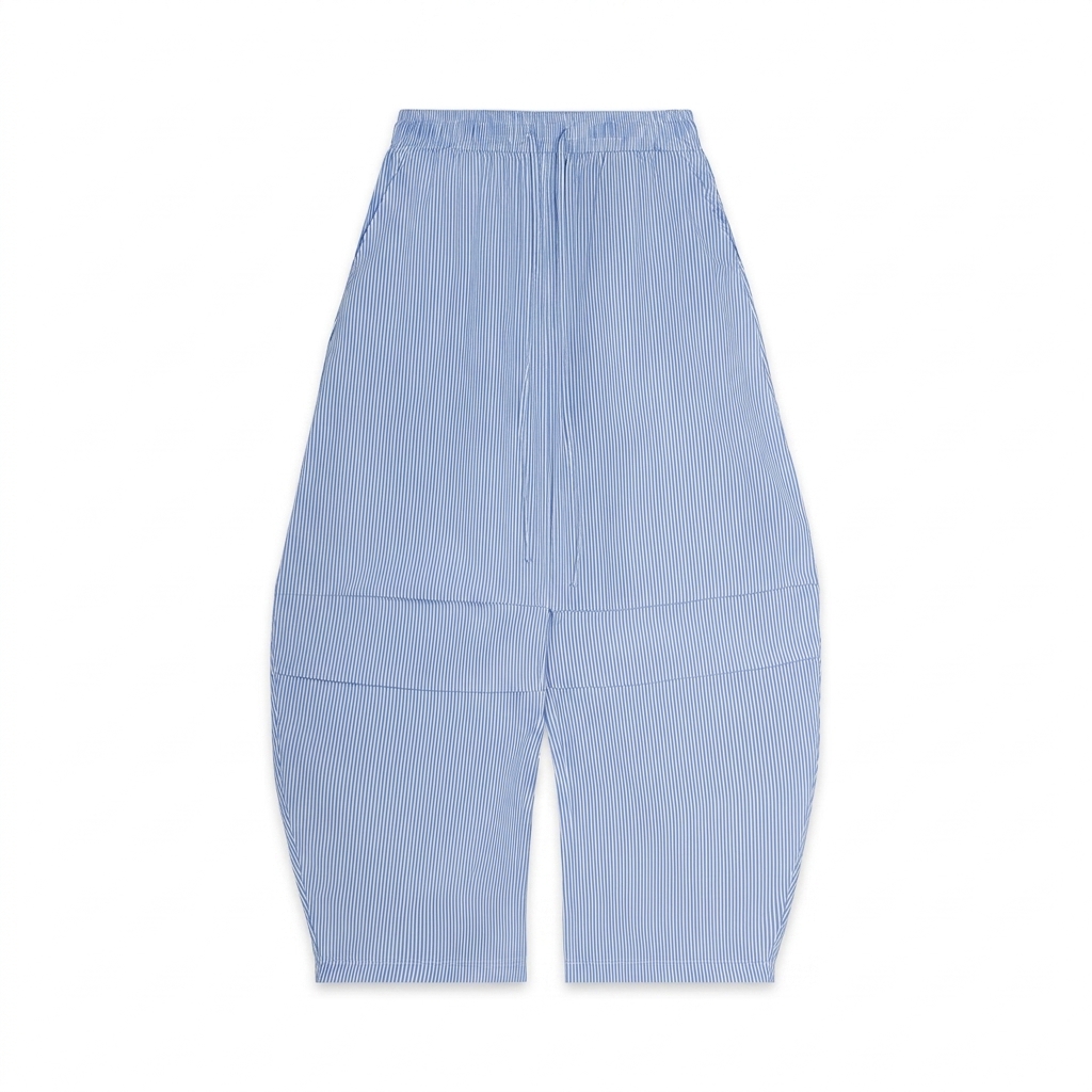 Custom Vertical Stripe Barrel Pants — Pants