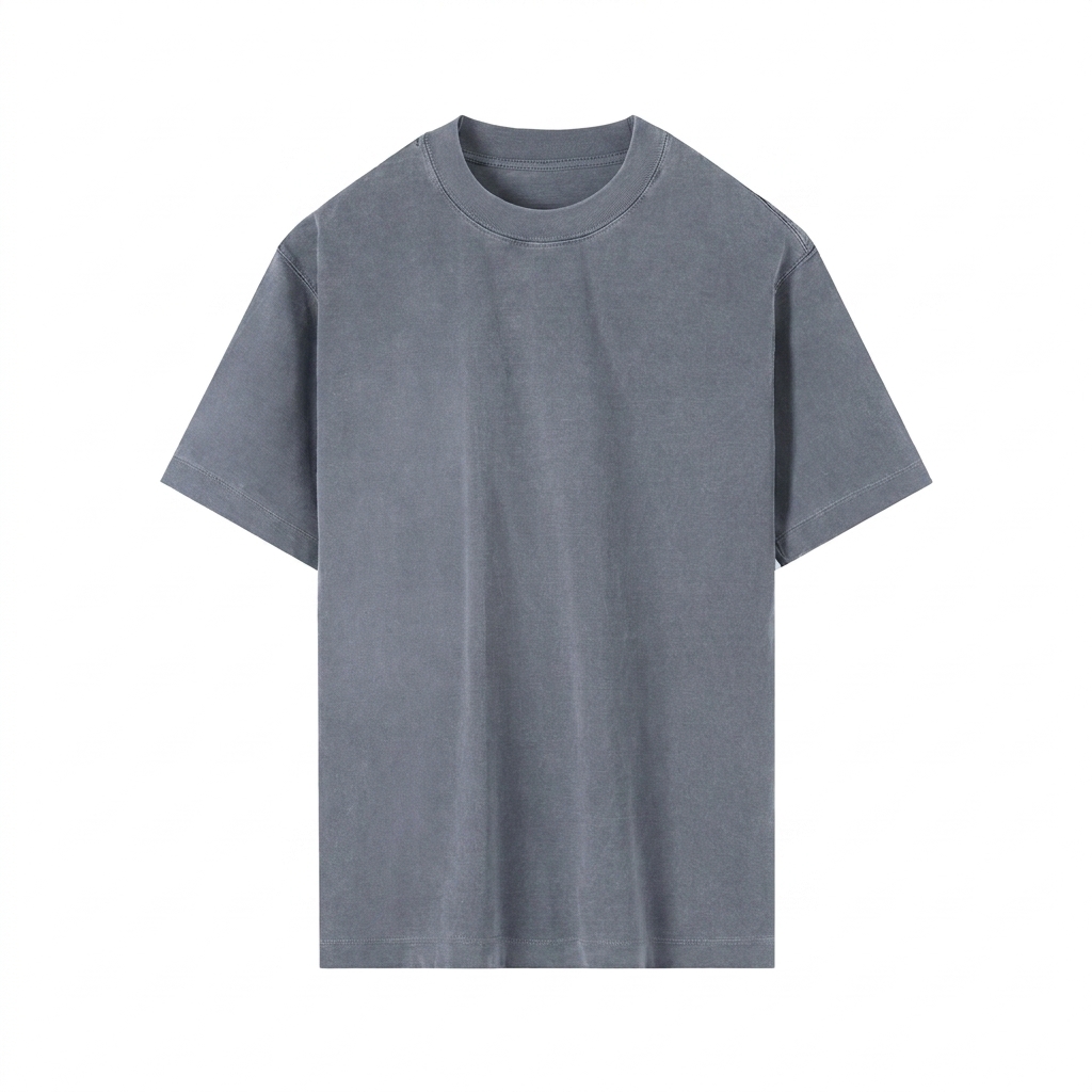 Custom Vintage Wash Drop Shoulder T-Shirt — T-Shirts