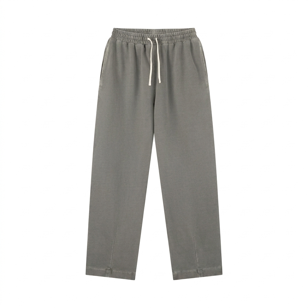 Custom Vintage Washed Drawstring Sweatpants — Pants