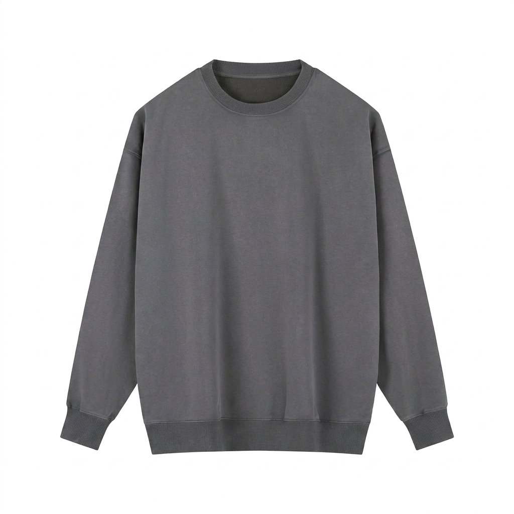 Custom Vintage Washed Heavyweight Crewneck Sweatshirt — Crewnecks