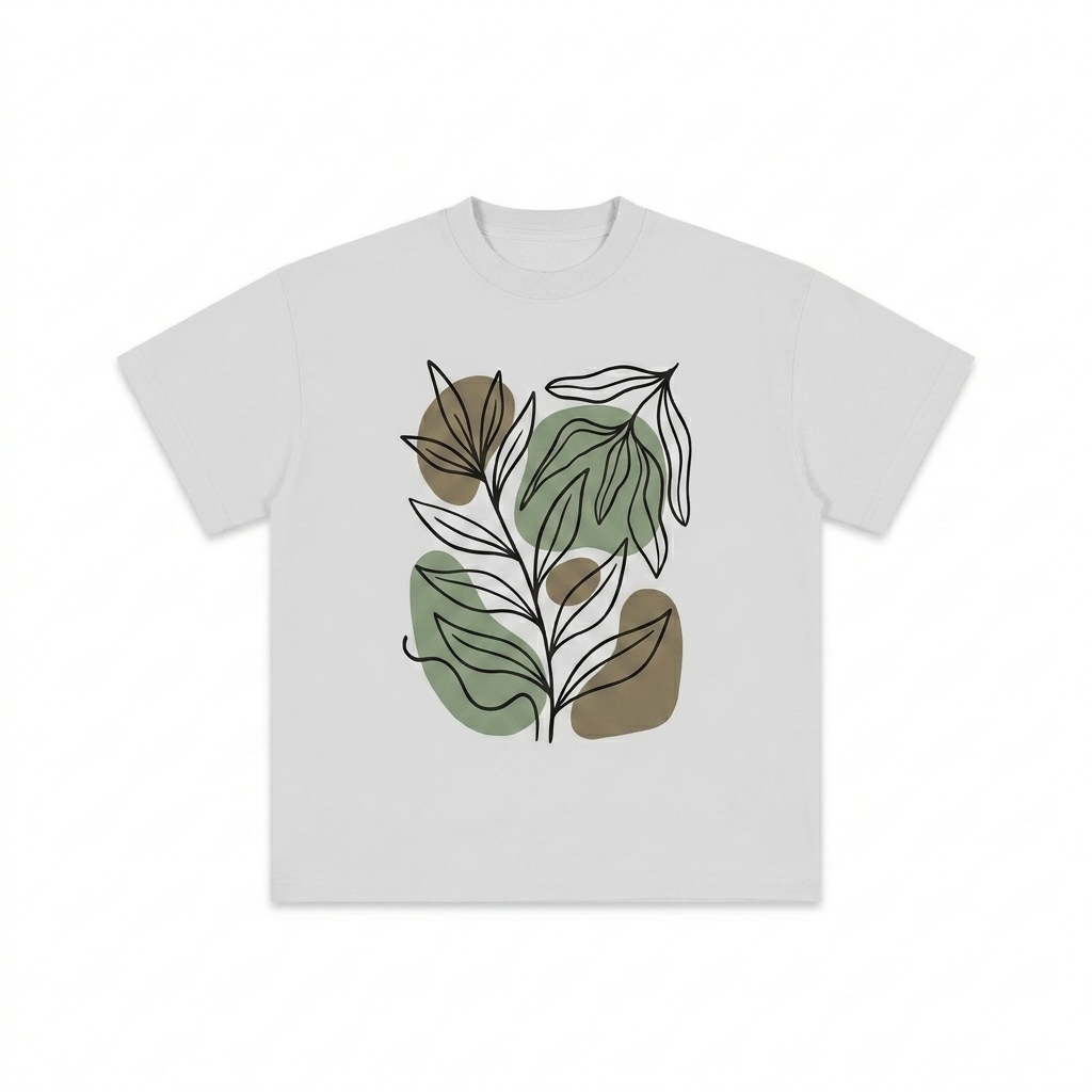 Custom Vintage Washed Raglan T-Shirt design direction 3: Bold Graphic Illustration featuring the SOFT SHOP wordmark